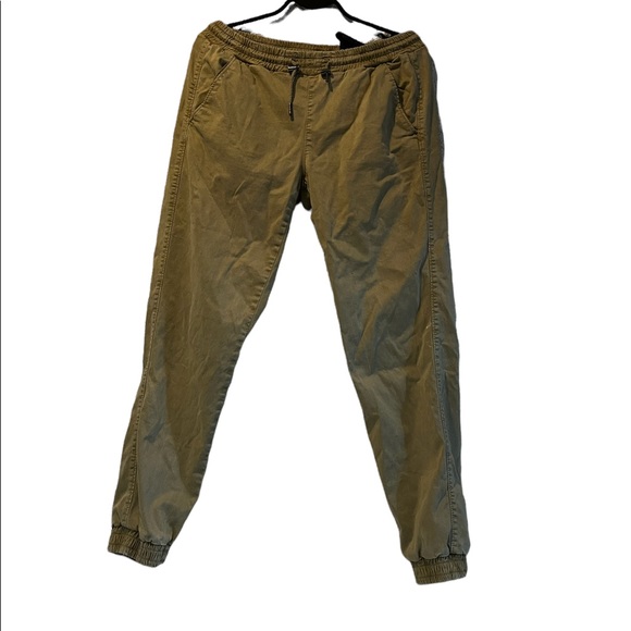ZARA- GREEN/OLIVE JOGGING PANTS SIZE M - Picture 2 of 5